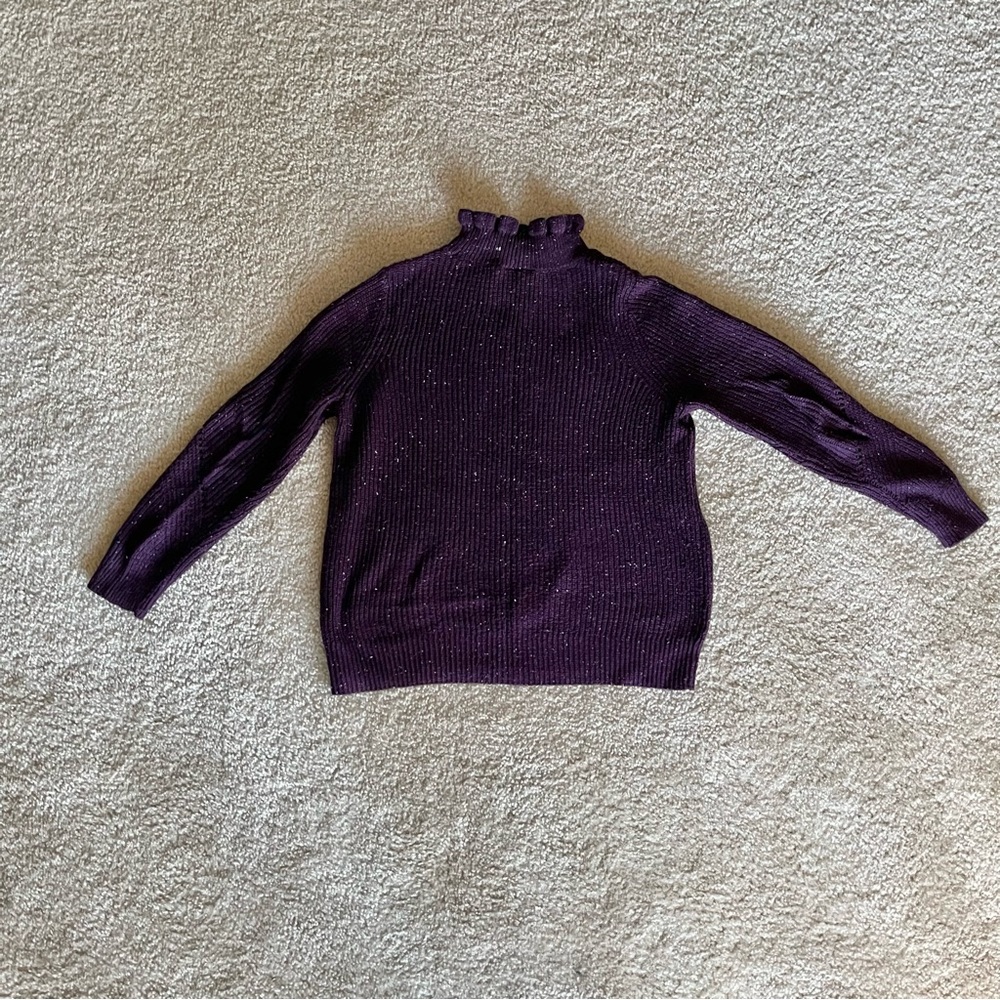 Loft Ruffle Neck Sweater - Picture 3 of 6